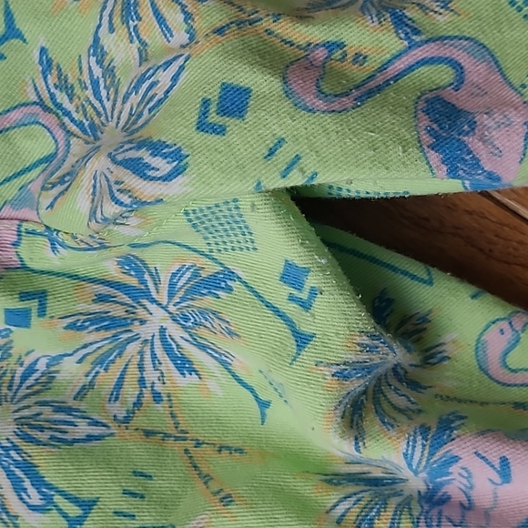 Extreme 80s Cotton Tropical Retro Shorts Mens L - Picture 4 of 4